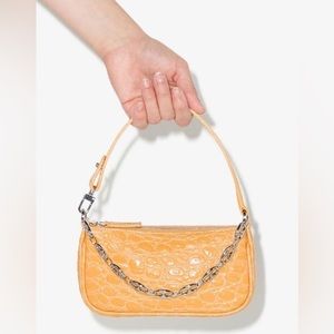 BY FAR Leather Rachel Mini Bag